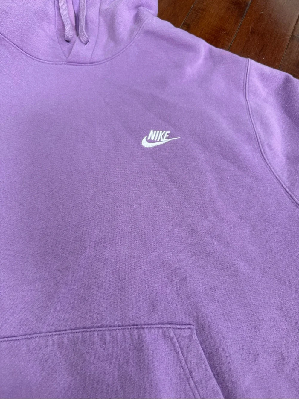 Nike Women's Lavender Hoodie with White Swoosh, size XL - Picture 6 of 12